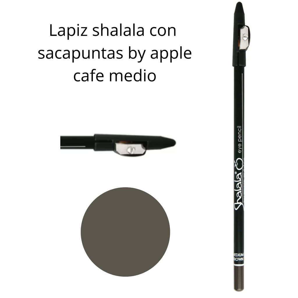 LAPIZ SHALALA C/SACAPUNTAS MEDIUM BROWN 7501906603362
