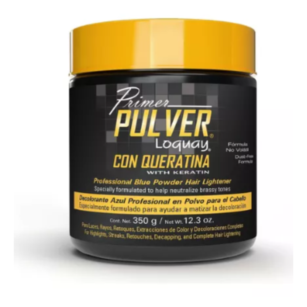 PRIMER PULVER DECOLORANTE CON QUERATINA 350 G
