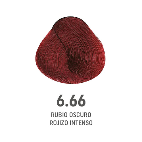 TINTE COLOR AMORE ALFAPARF #6.66 RUBIO OSCURO ROJIZO INTENSO