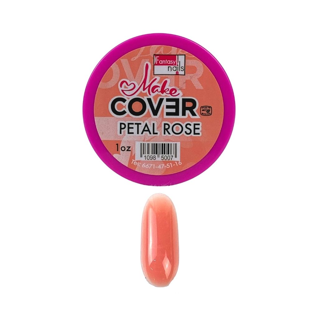 POLVO ACRILICO COVER PETAL ROSE 1 OZ FANTASY NAILS