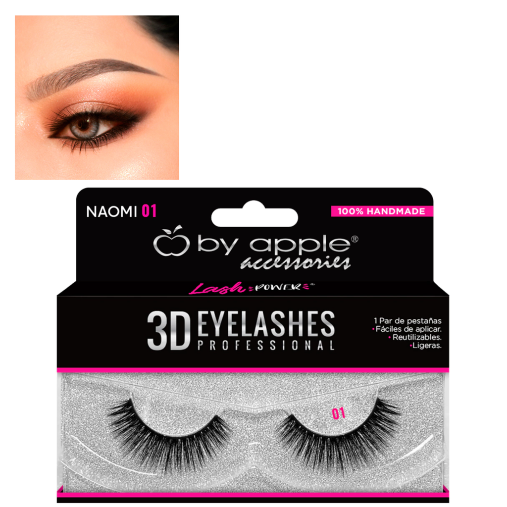 PESTAÑA 3D BY APPLE #01 NAOMI