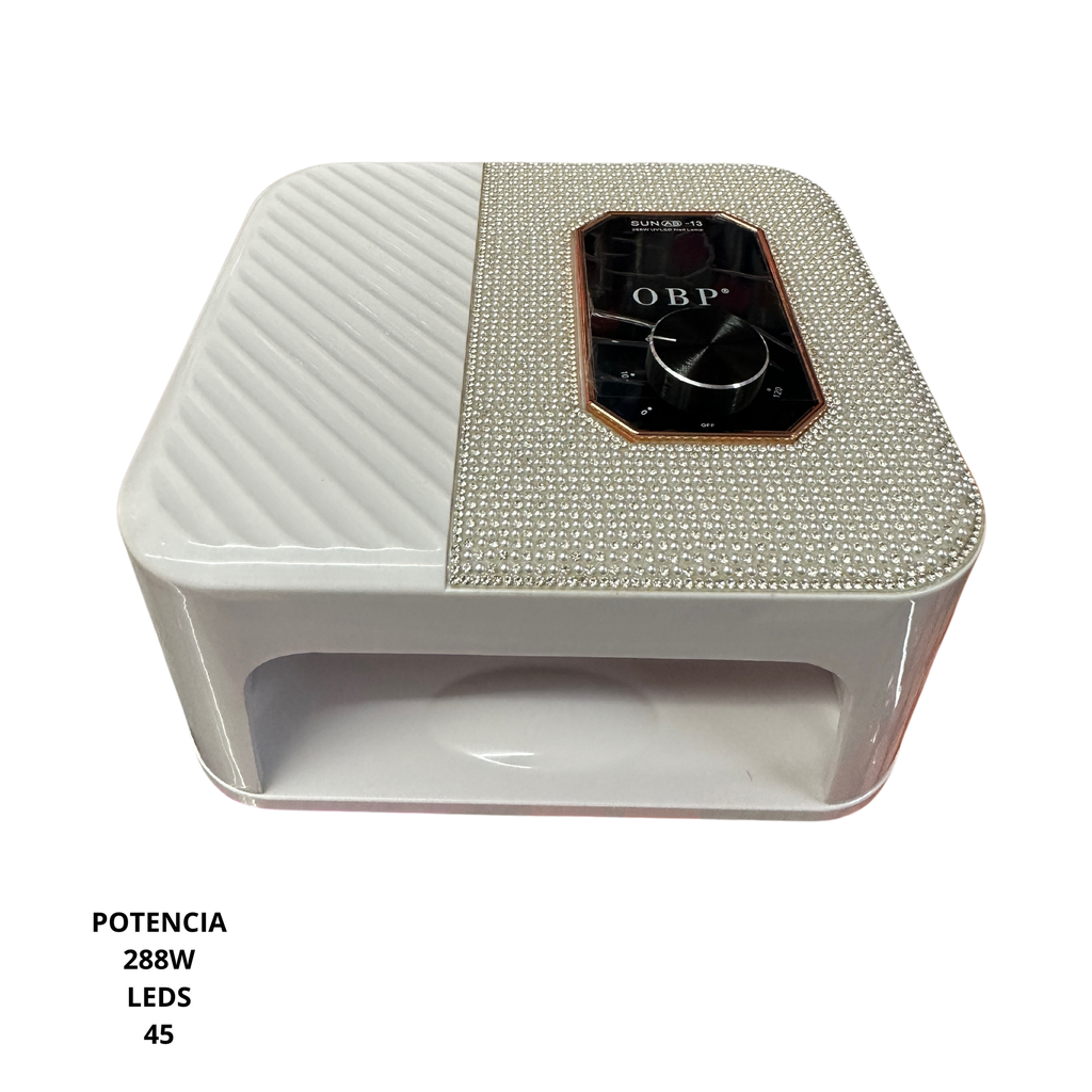 LAMPARA UV/LED AB13-01X PLATA 288W