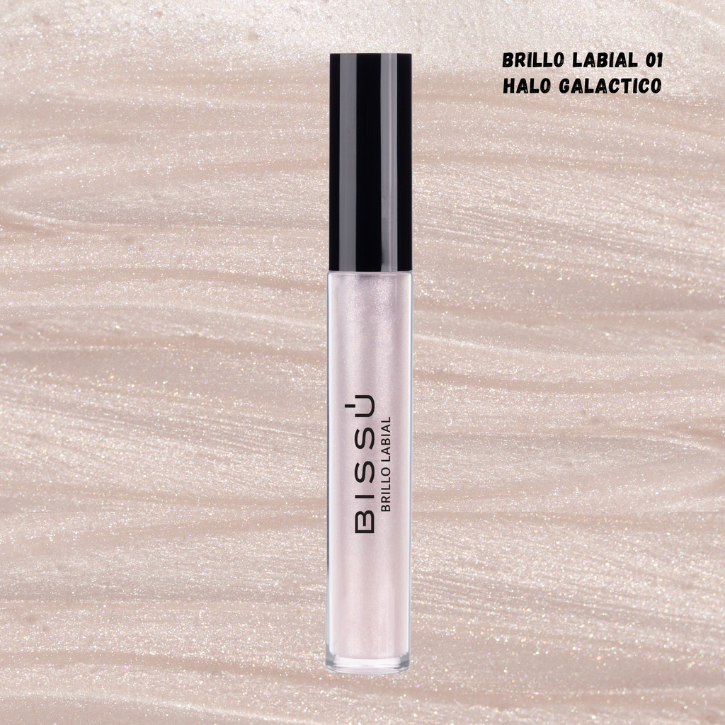 BRILLO LABIAL GLITTER 01 HALO GALACTICO BISSU